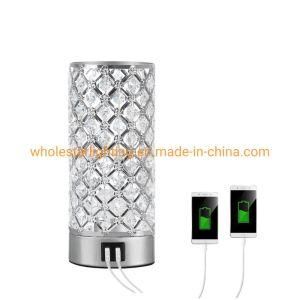 USB Touch Crystal Table Lamp (WHT-8530)