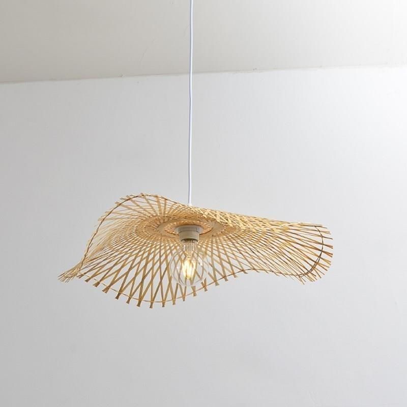 Handmade Rattan Pendant Light Fixtures for Kitchen Dining Room Bar Lighting Fixtures (WH-WP-01)