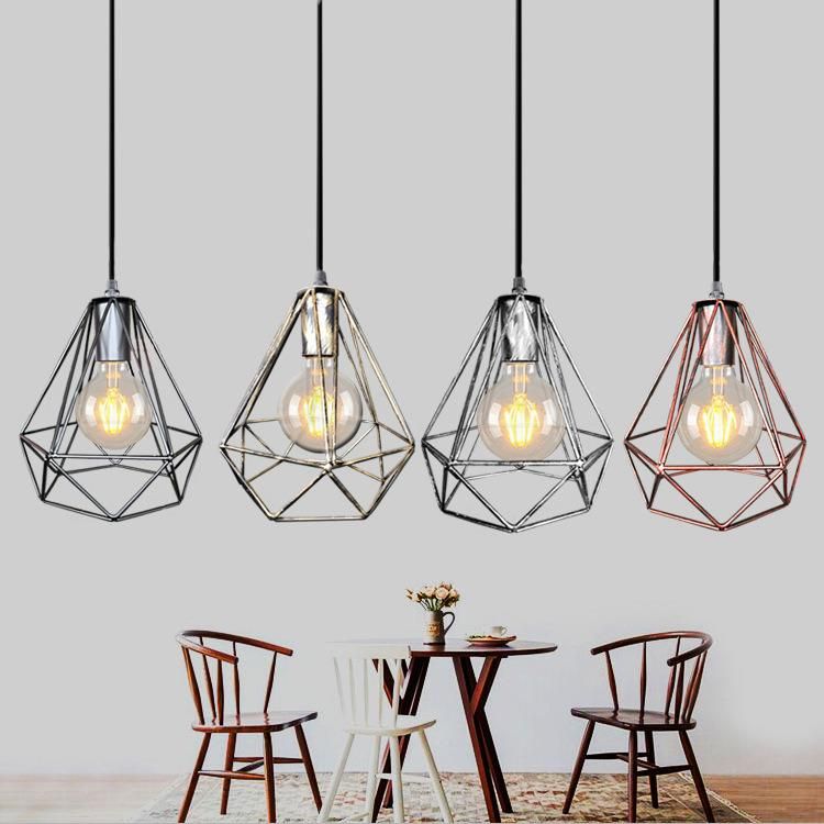 Nordic Living Dining Room Luxury Modern Iron Island Lamp Chandelier