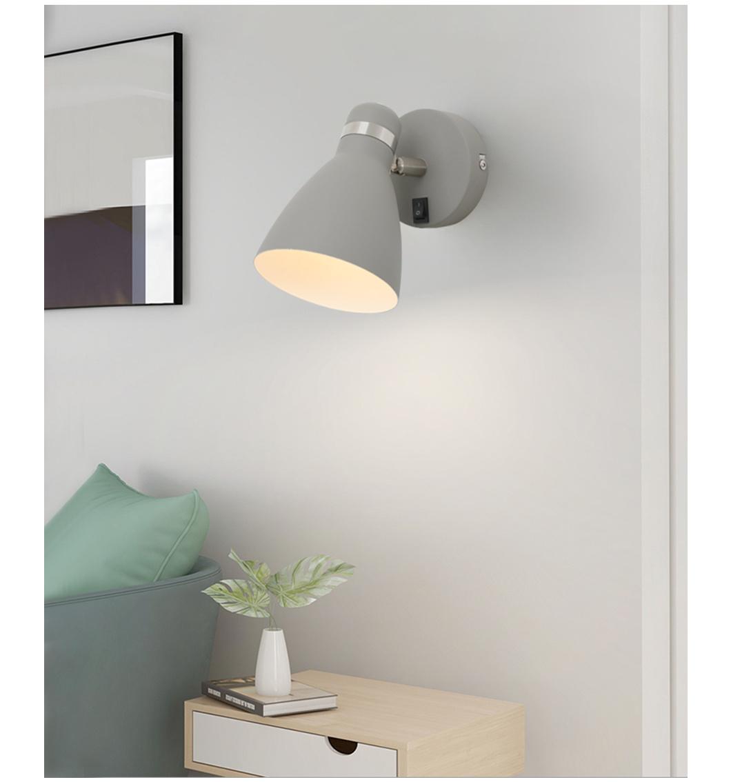 Decoration E27 Classic Bedside Nordic Sconce Indoor Lighting Modern Light Wall Lamp