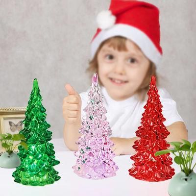 Candy Color Christmas Tree Table Christian LED Light for Gc-L-0020