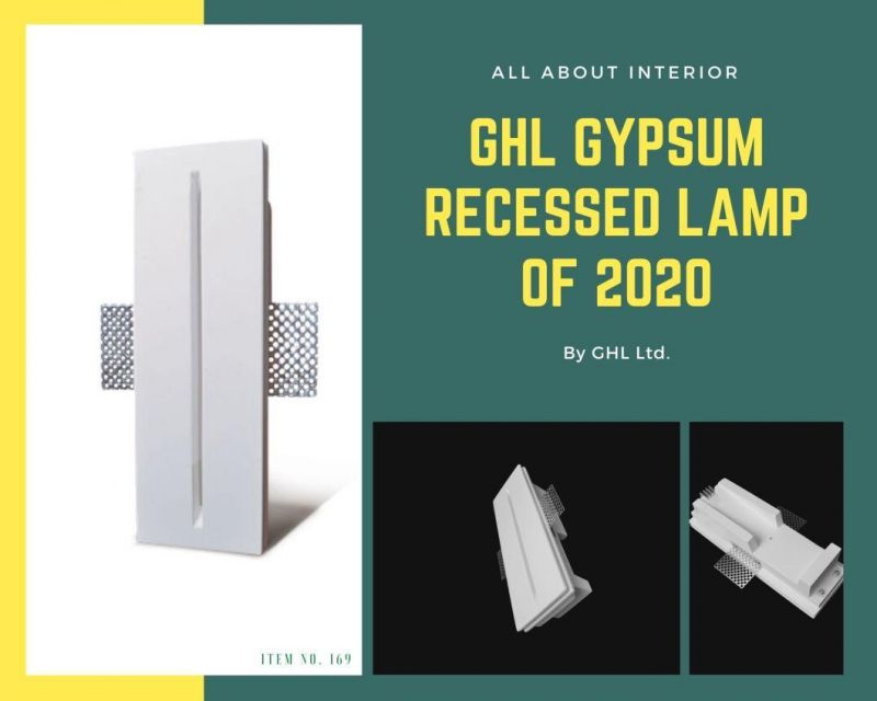 Simple Design Gypsum Recessed Decoration Light