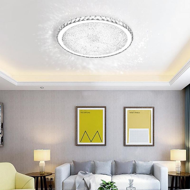 Modern Crystal Ceiling Lamp Round Modern Living Room Decoration Kitchen Chandelier (WH-CA-61)