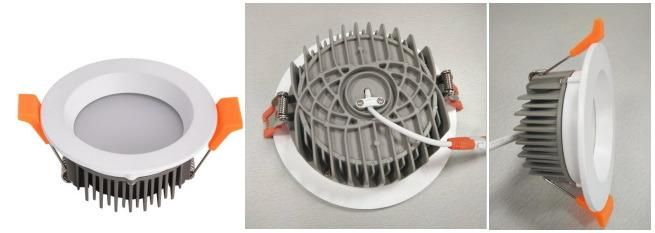 Recessed SMD LED Downlight with Multiple Watts Multiple Sizes (High Luminous Efficiency/Dazzle Free/80CRI)