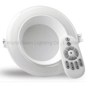 Alunimium Housing LED Downlight Dimmable &amp; Colour Changeable with Remote 3000K-6000K