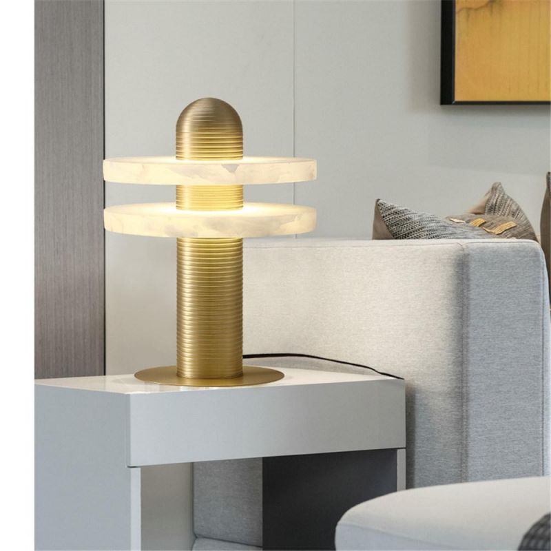 Modern Restaurant Marble LED Table Lamp