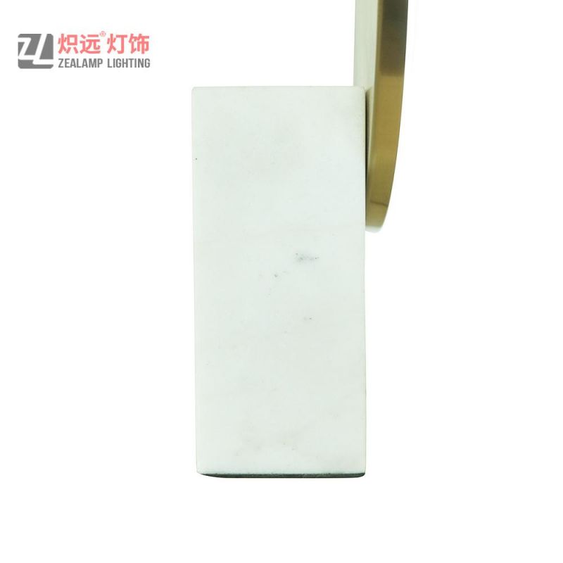 New Art Design Resin Grain Table Lamp for Villa