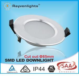 Cutout 85mm SAA SMD 7W LED Ceiling Downlight