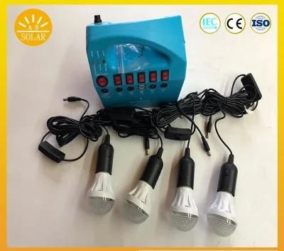 New Design 5W Solar Lighting System Outdoor Portable Solar Kits