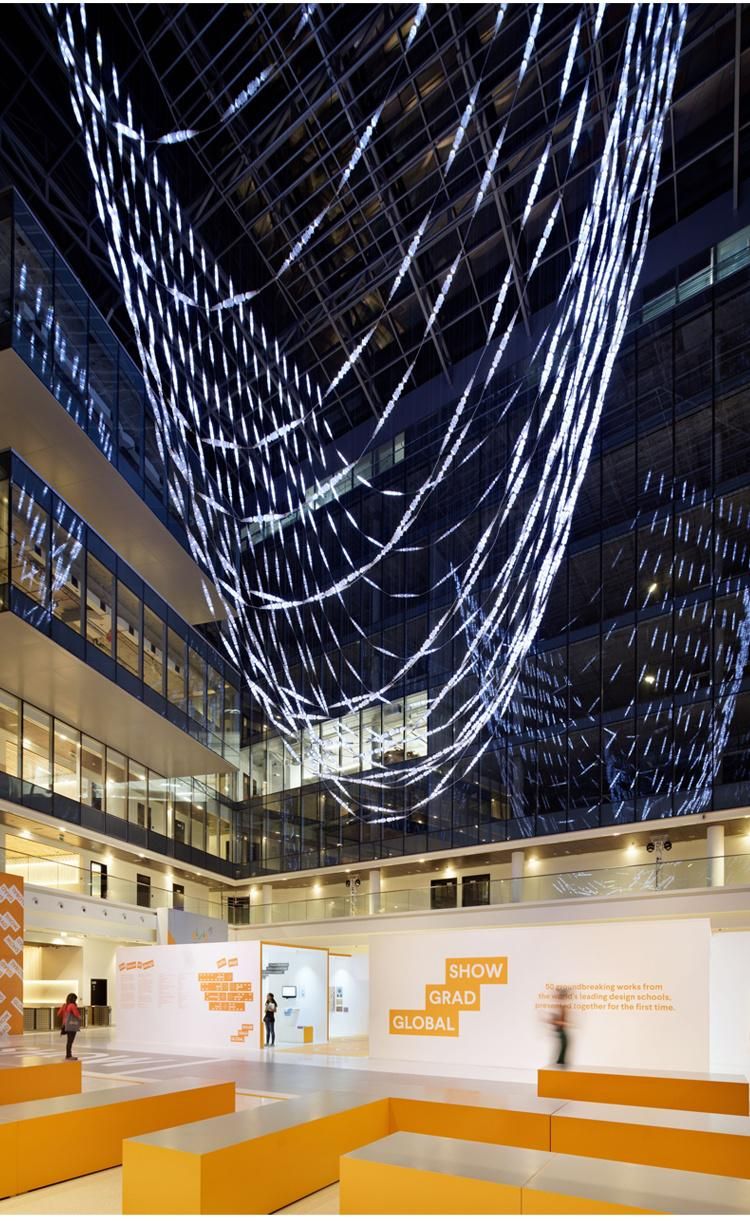 New Design Decorative Exhibition Hall Commercial Center Custom Project Luxury Chandelier