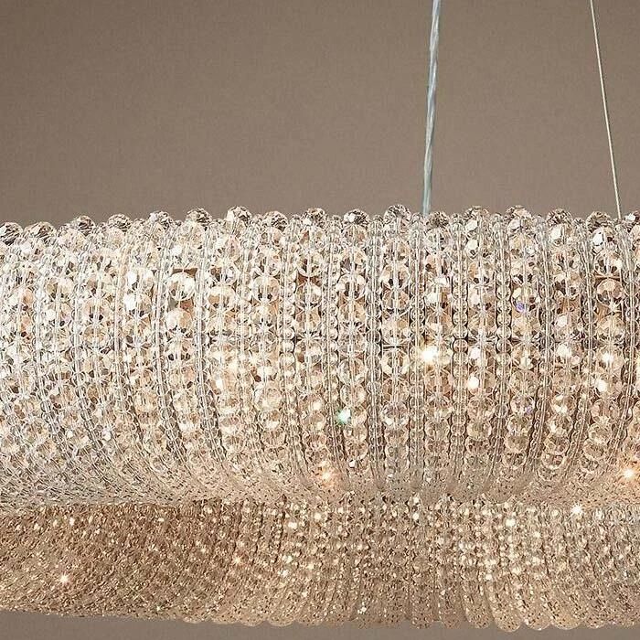 Modern/Contemporary Luxury Pendant Lamp Crystal Chandelier in Dia40"/60", Good for Hotel Project Lobby, Restaurant, Family Room and More
