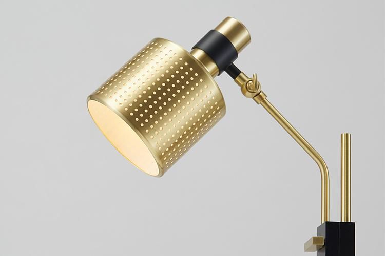 Latest Decorative Modern Hotel Desk Table Lamp, Also Fit for Living Room, Bedroom, in Bronze