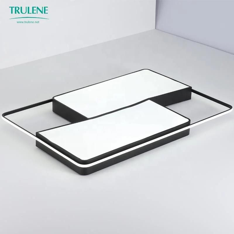 Living Room Ceiling Light LED Decorative Rectangular Modern Lighting