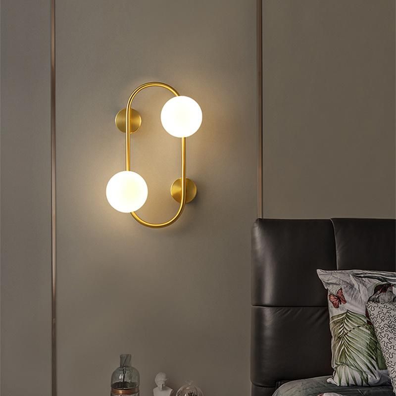 Living Room Wall Lamp Modern Simple Bedroom Bedside Creative LED Wall Light