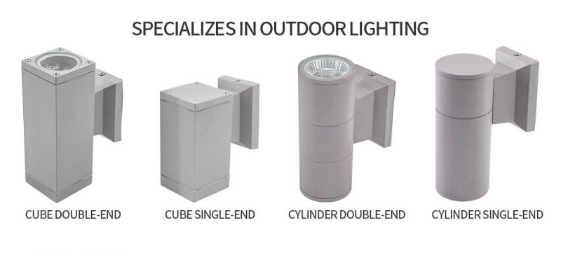 12V Outdoor IP65 Waterproof GU10 Wall Light&Outside Wall Lamps