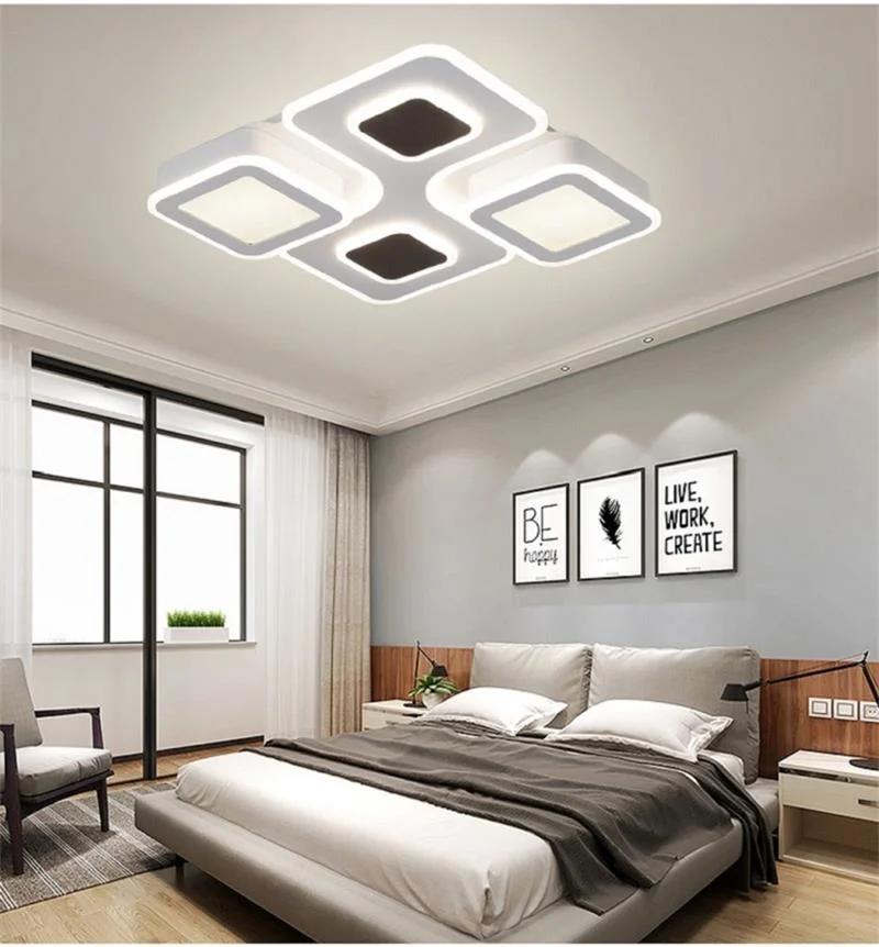 LED Indoor Hotel Iron Metal Chrome Modern Glass Ceiling Light