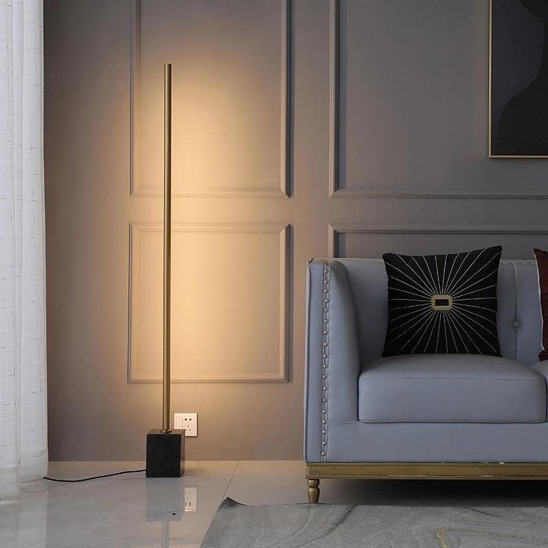 Line Shape High-End Living Room Floor Lamp Bedroom Table Lamp