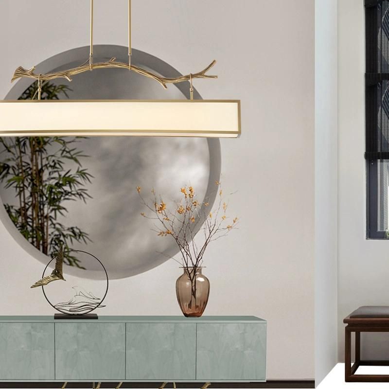 Chandelier Modern Chinese Style Living Room Lamp Dining Room Pendant Lamp