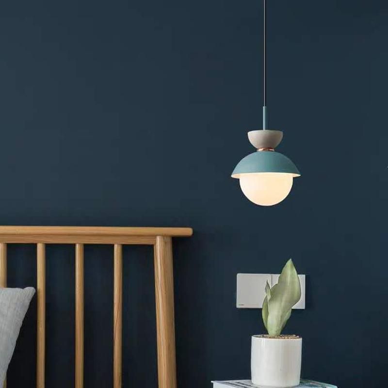 Modern Pendant Lamp Nordic Glass Ball Light Fixtures Hanging Suspension Light (WH-GP-48)