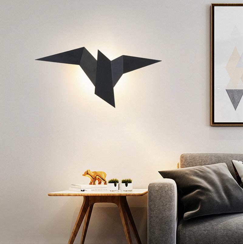 Nordic LED Bird Wall Lamps Bedroom Decor Wall Lights Indoor Bird Wall Lamp (WH-OR-97)