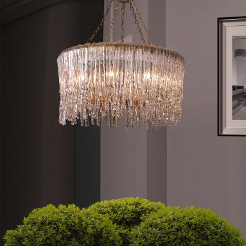 Gentle Design Luxury Corridor Project Crystal Chandelier Lamp