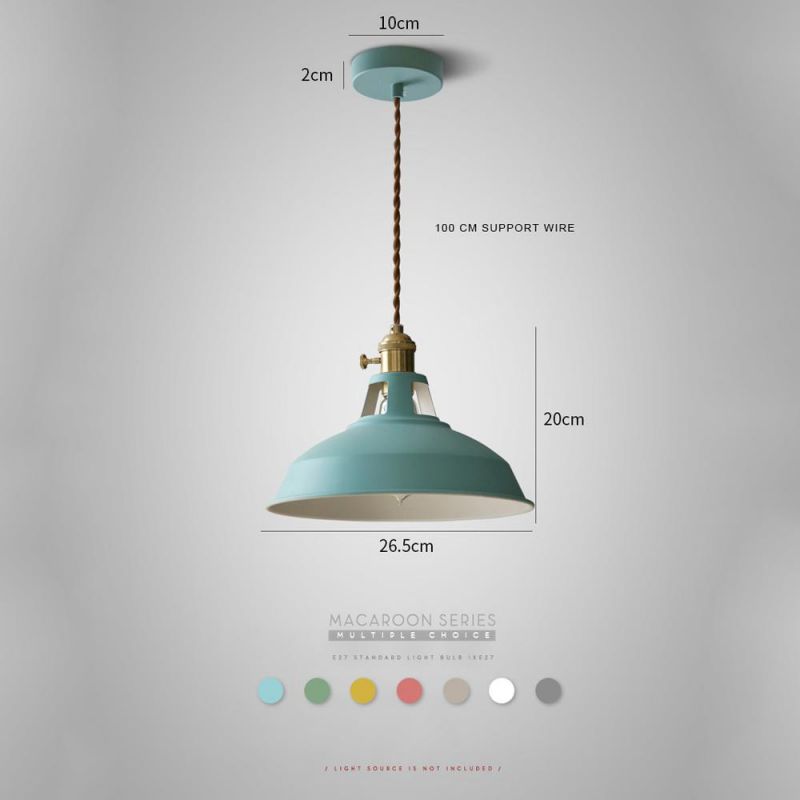 American Aluminum Black LED Restaurant Chandelier Indoor Pendant Lamp