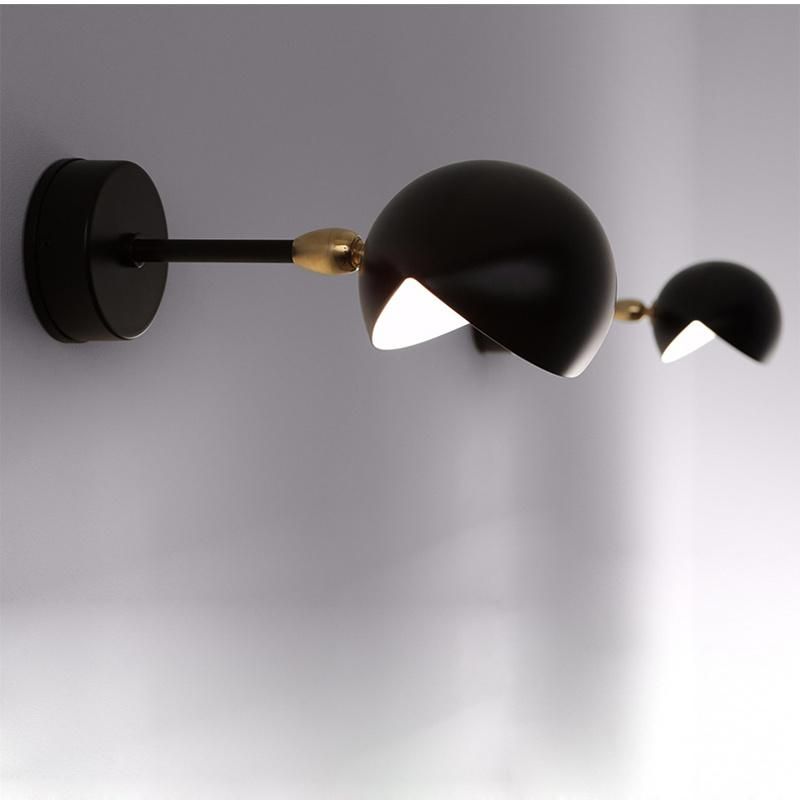 Bedroom Bed Head Light Rocker Telescopic Arm Study LED Wall Lamp