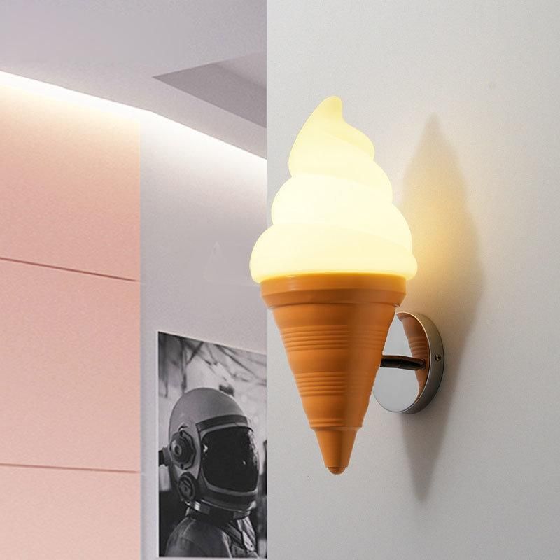 Ice Cream Modern Wall Lamp Nordic Sconce Wall Light Fixtures Cartoon Children Kids Wall Lamp (WH-OR-89)