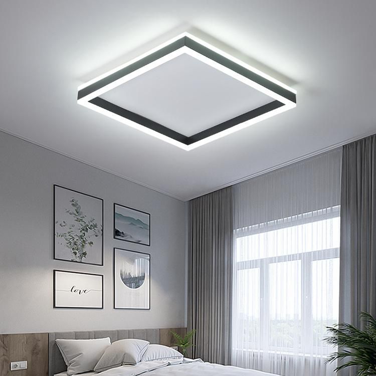 Modern Square LED Lights, Elegant Home Decor Modern Light Attack Aircraft
