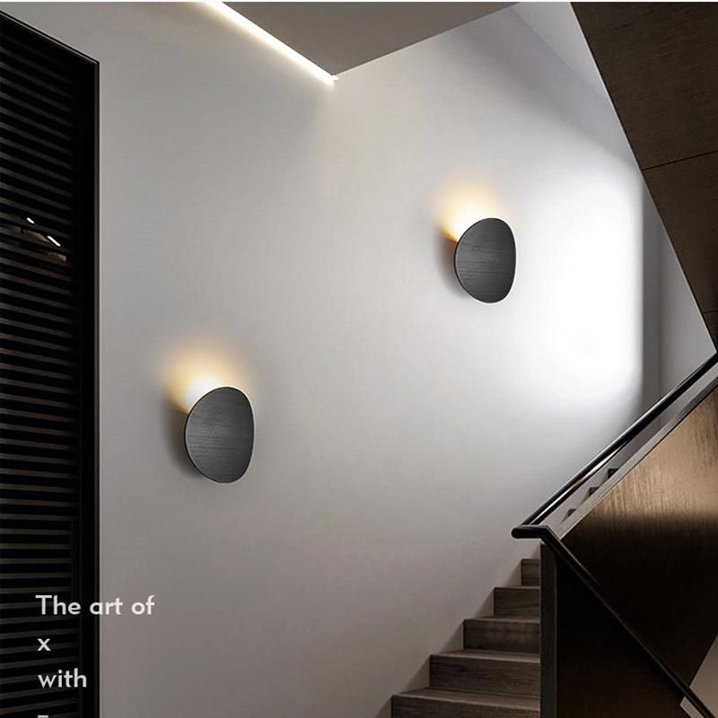 Wall Lamp LED Modern Bedside Nordic Round Living Room Wall Lamp