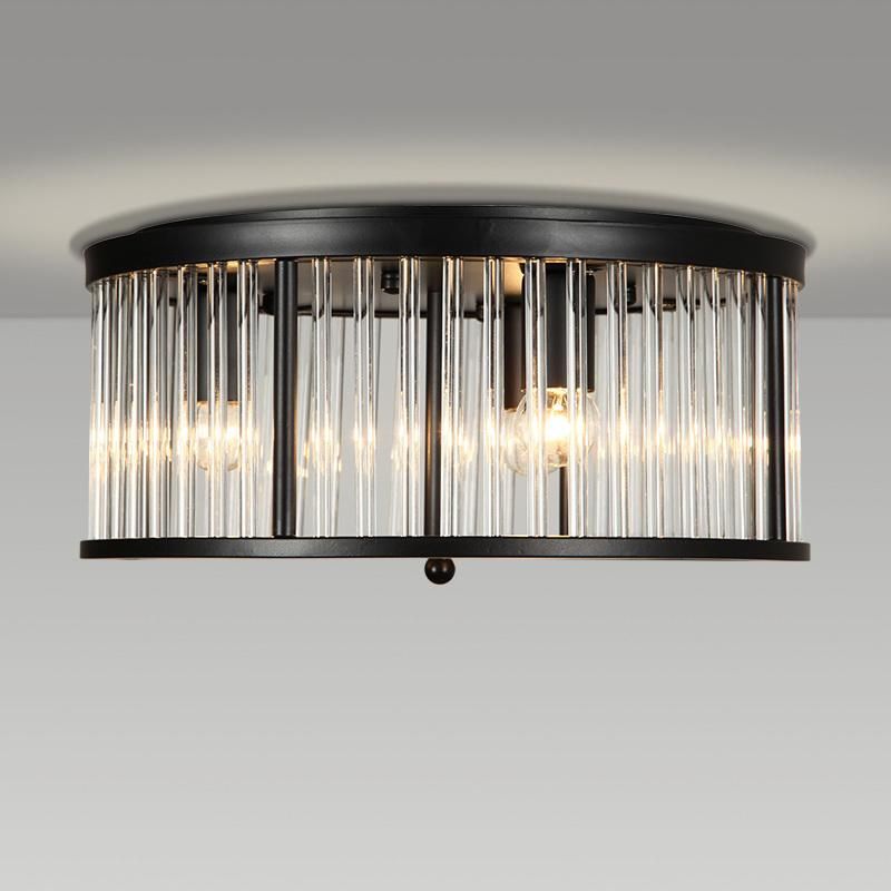 Retro Chrome Black Ceiling Light House Bedroom Lighting Fixtures (WH-LA-25)