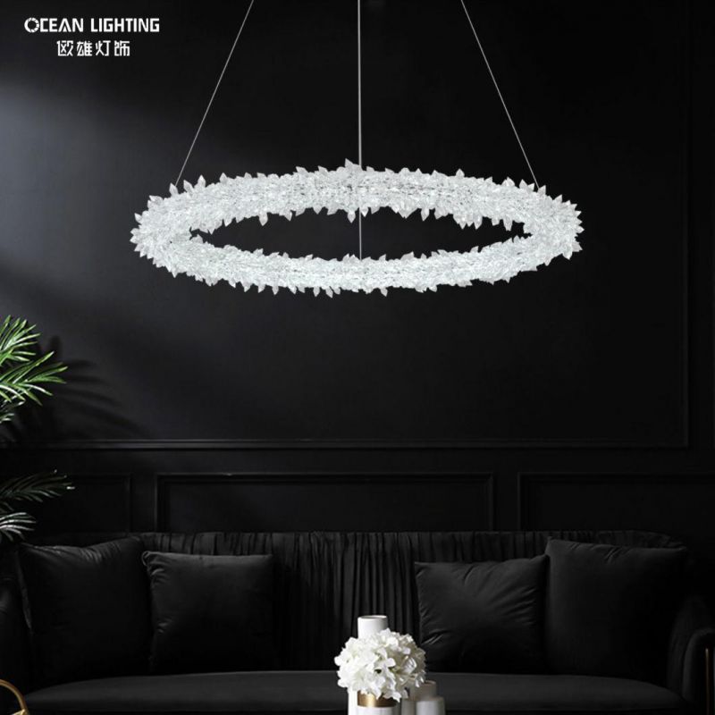 Modern Crystal Dandelion Pendant Light Omd8138/80 Dia80cm