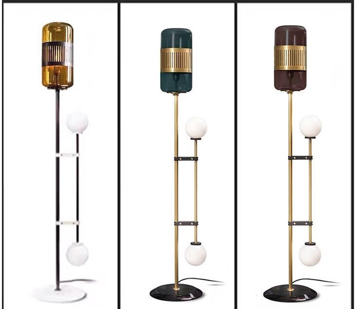 Nordic Floor Lamp Luxury Glass Floor Lights for Living Room Floor Lamp (WH-MFL-181)