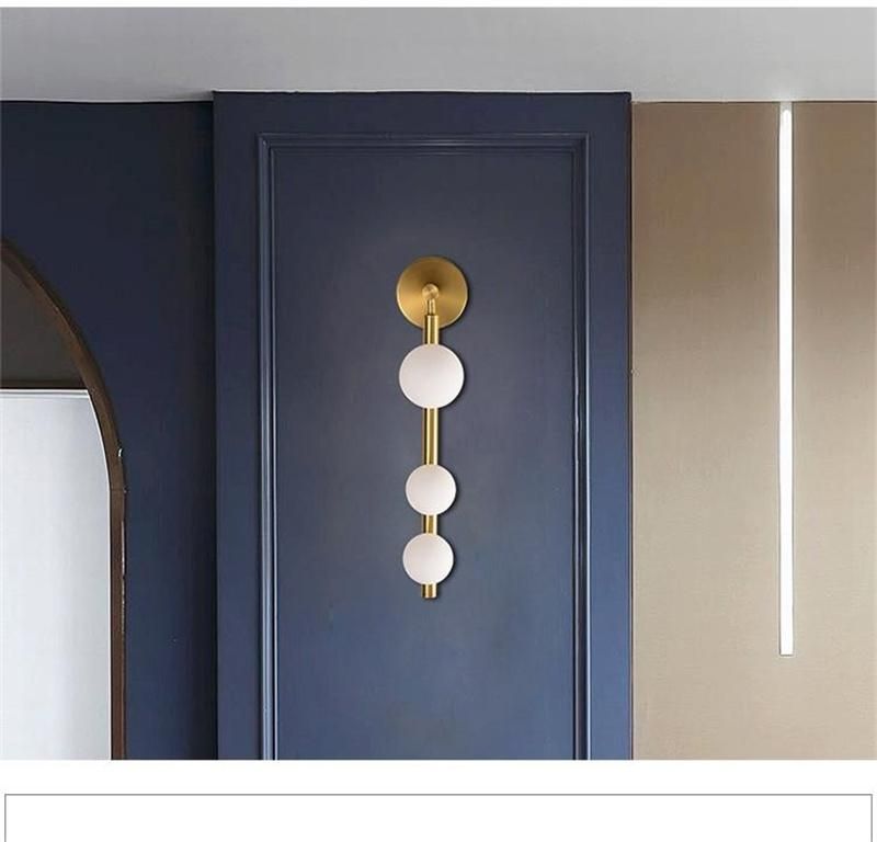 Artpad Lighting-Decorative Wall-Sconces-Light for Corridor Bathroom TV Background Golden Black Metal Wall Mirror Vanity Light G9