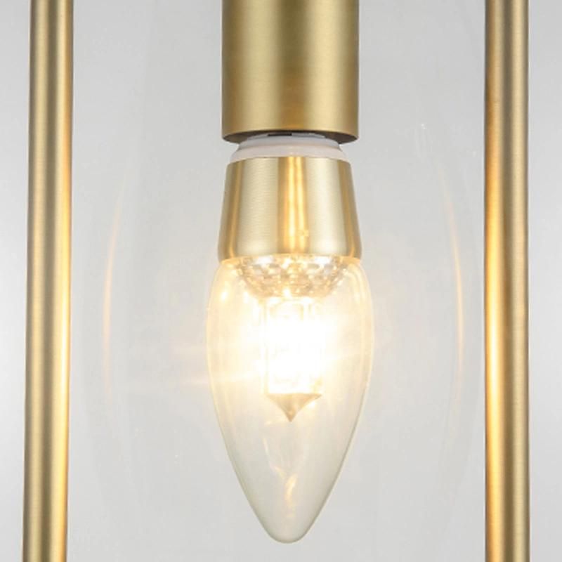 European Modern Living Room Bedroom Restaurant Hotel Model Room Bubble Ball Glass Pendant Light