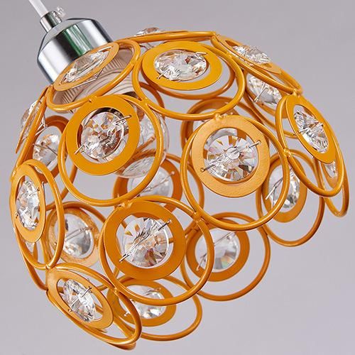 Modern Lighting Home Crystal Pendant Lamp Hanging Pendant Light for Living Room