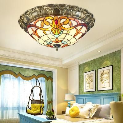 Authentic Tiffany Ceiling Lamp for Bedroom Living Room Lighting Fixtures (WH-TA-05)