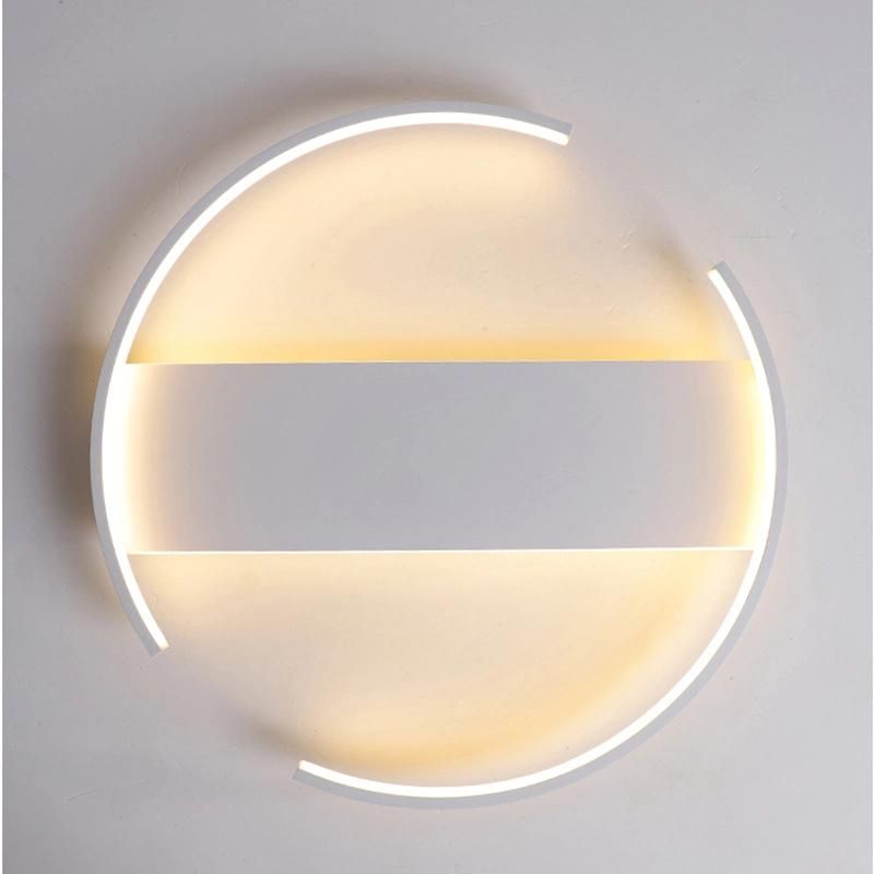 White Bedroom Light Simple Modern Art Nordic Warm Room Lamp LED