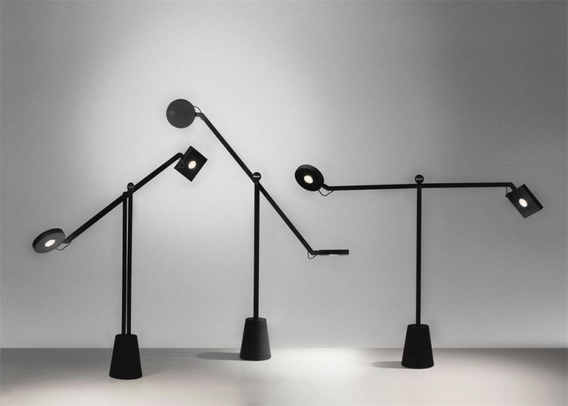 2022 Modern Simple Direction Adjustable Swing Arm Clamp Mount Desk Light LED Table Lamps