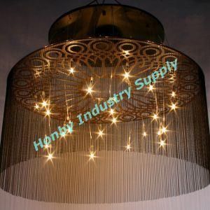 Modern Design Metal Ball Chain Chandelier