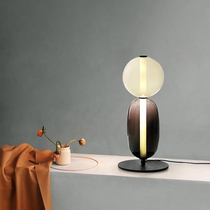 Nordic Minimalist Creative Gourd Floor Lamp Designer Model Room Living Room Bedroom Bedside Modern Light Luxury Table Lamp