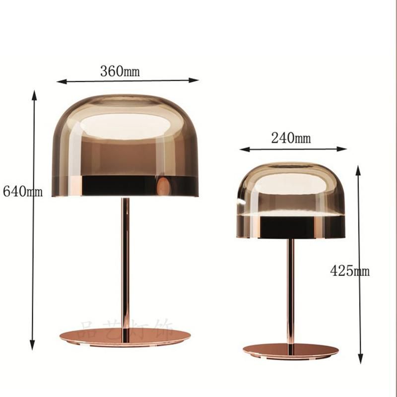 Nightstand Lamps Dining Table Lamps Reading Light Glass LED Light