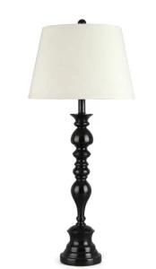 Turn Wood Style Table Lamp