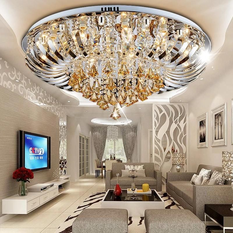 Europ Funky Crystal Ceiling Lights for Indoor Home Ceiling Decoration (WH-CA-07)