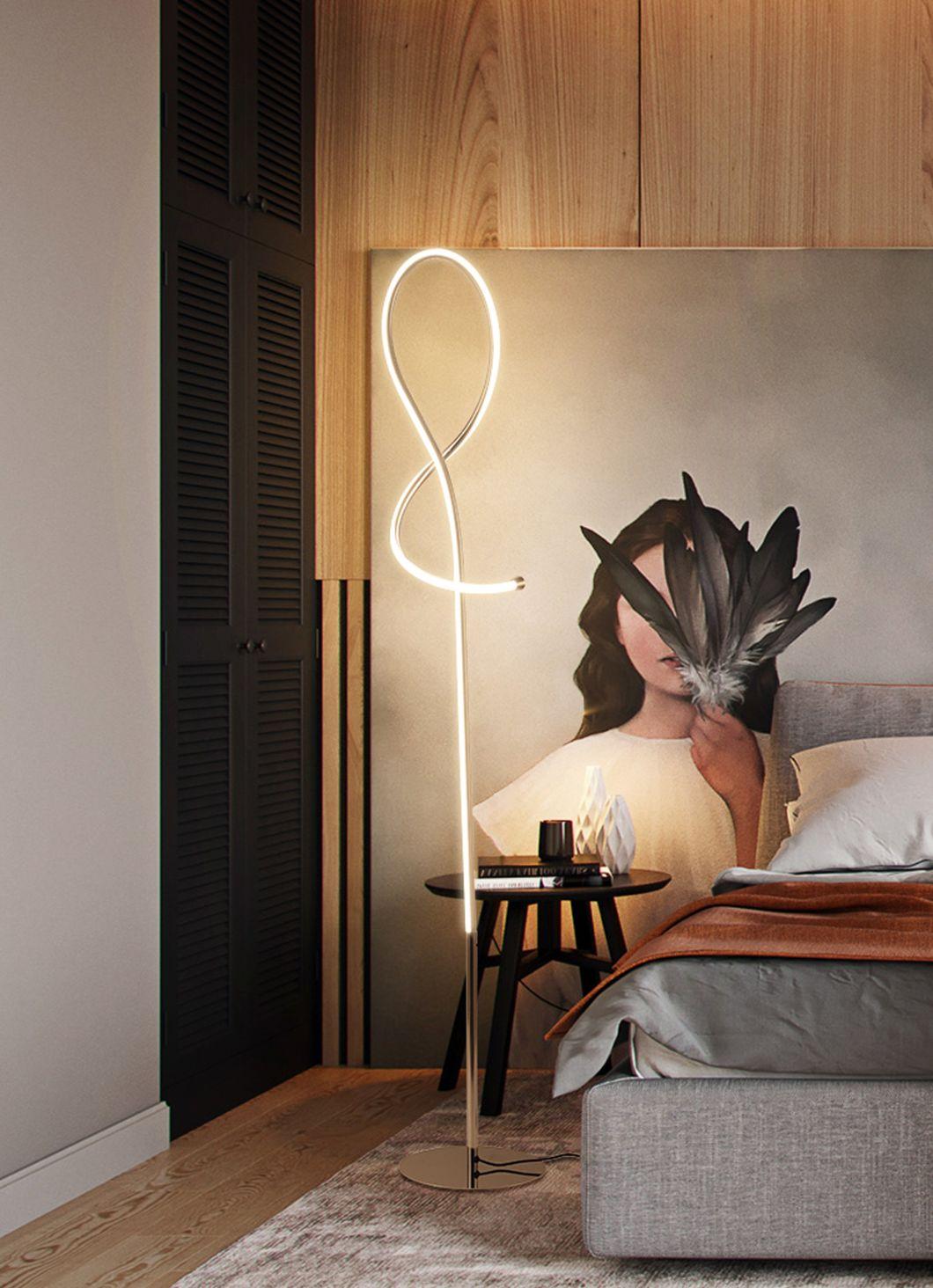 Floor Table Lamp Indoor Light Acrylic Modern Lamp