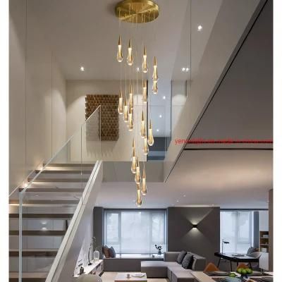 LED K9 Crystal Pendant Light for Indoor Decoration Chandelier