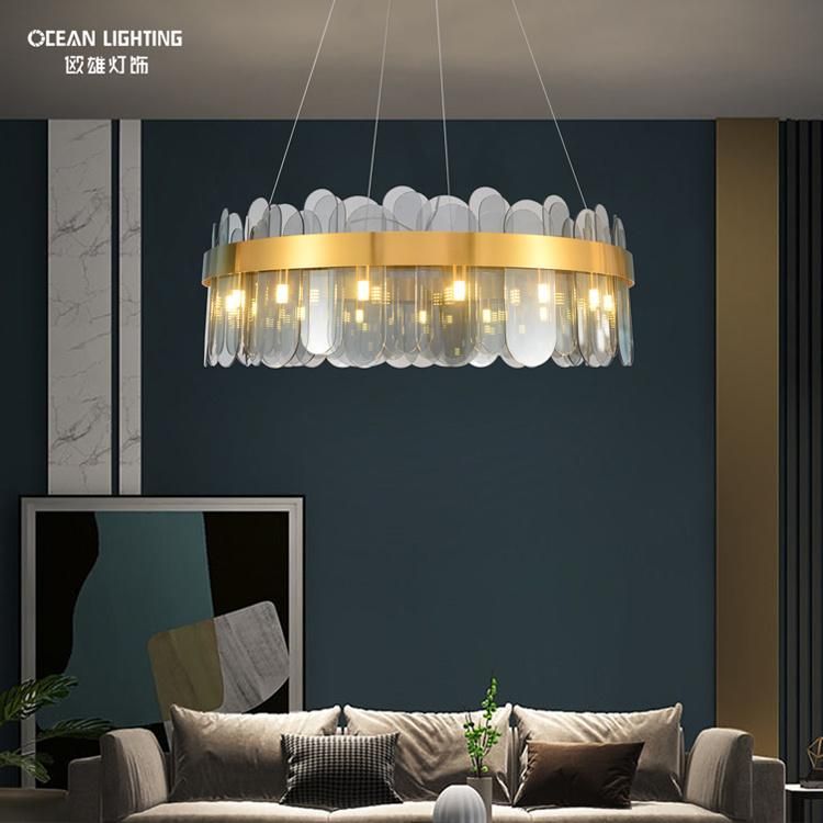 Ocean Lighting Wholesal Living Room Lamp Crystal Hanging Pendant Light