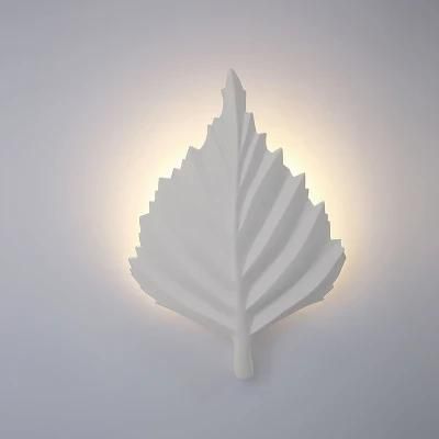 European Living Decorative Gypsum Wall Light/ Modern Lamp for Hotel Living Room Bedroom