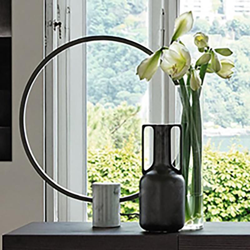 Circle Design Modern Style Bedside Lamps Table Lamps Nighstand Lamps