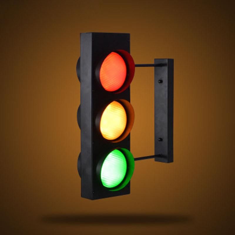 Black Pendant Lamp Painted Matte Traffic Lights Always on / Remote Cafe Shop Loft Pendant Lamp (WH-VP-88)